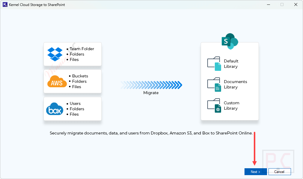 cloud storage kernel migration for sharepoint cloud storage kernel migration for sharepoint