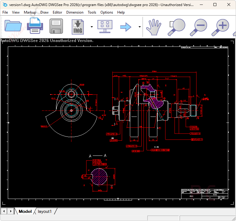DWGSee DWG Viewer & Editor Screenshot