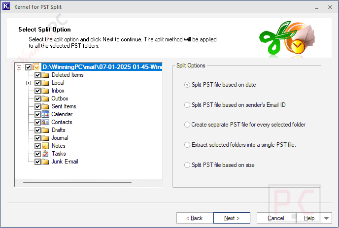 kernel for pst split code kernel for pst split code