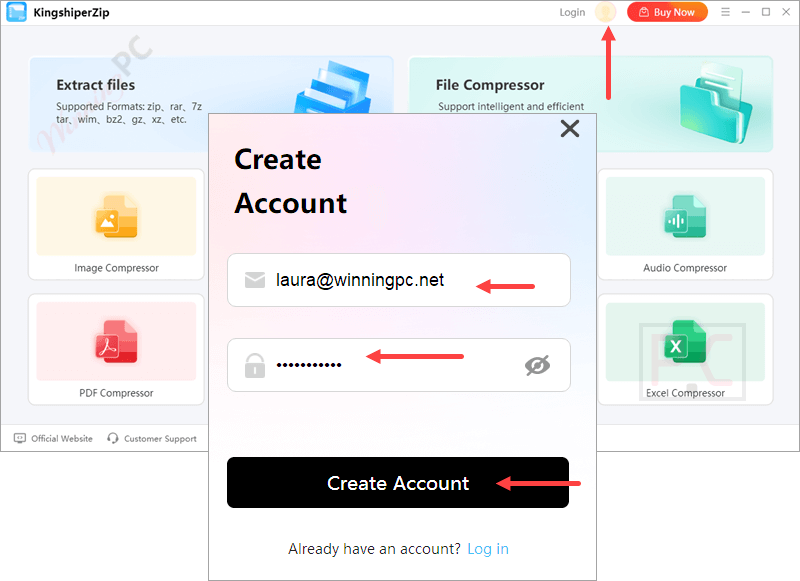 login kingshiperzip login kingshiperzip