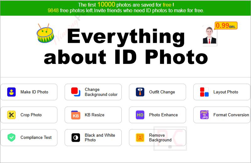my idphoto main screenshot My IDPHOTO