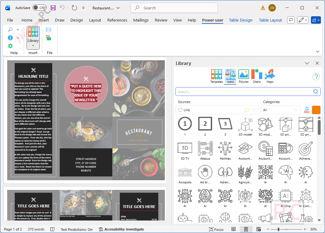 power user add in word power user add in word