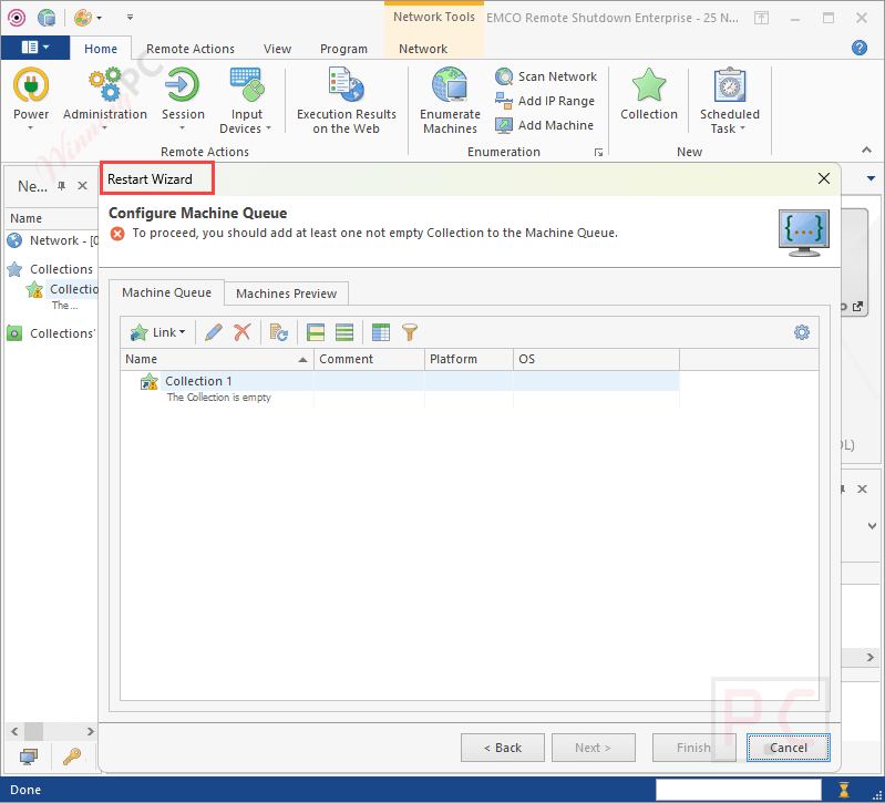 restart wizard emco remote shutdown restart wizard emco remote shutdown