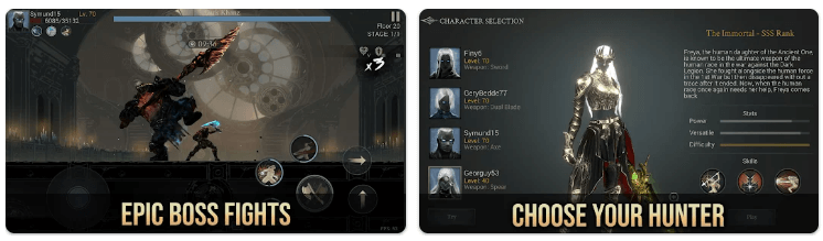 shadow hunter offline premium screenshot