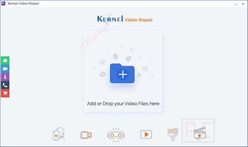 kernel video repair main screenshot Kernel Video Repair