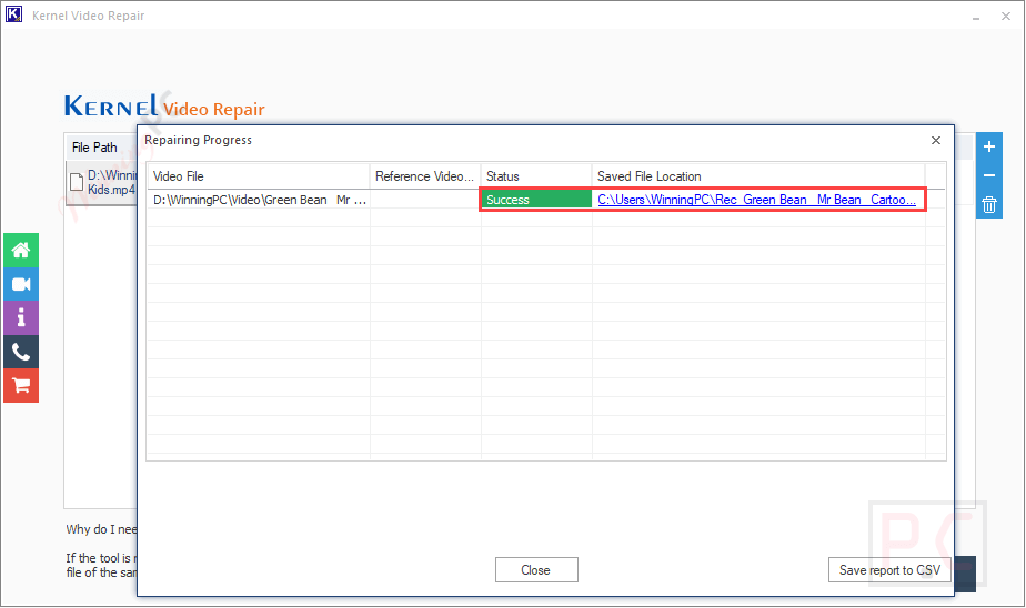 success kernel video repair success kernel video repair