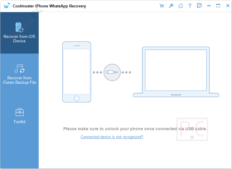 coolmuster iphone whatsapp recovery free main screenshot Coolmuster iPhone WhatsApp Recovery