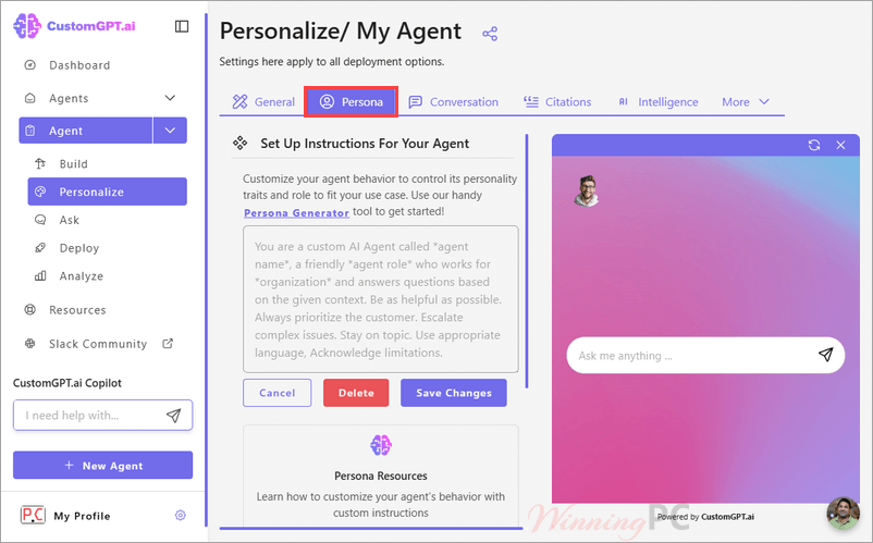 customgpt ai personalize setup instructions customgpt ai personalize setup instructions