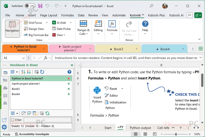 kutools for excel screenshot 2025 ExtendOffice Kutools for Excel Screenshot 2025