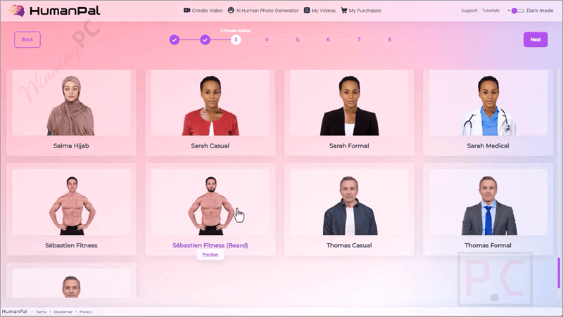 choose avatar humanpal choose avatar humanpal