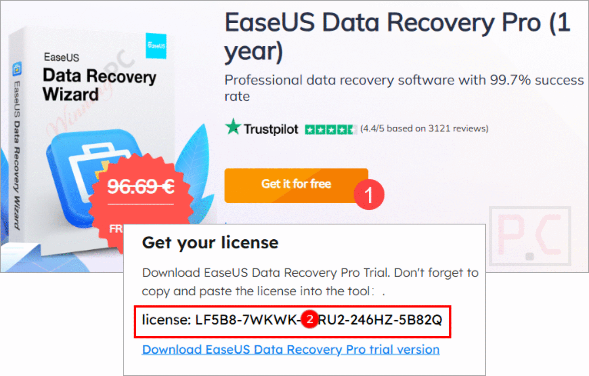 EaseUS Data Recovery Wizard Pro Coupon Code 50% Off 2026