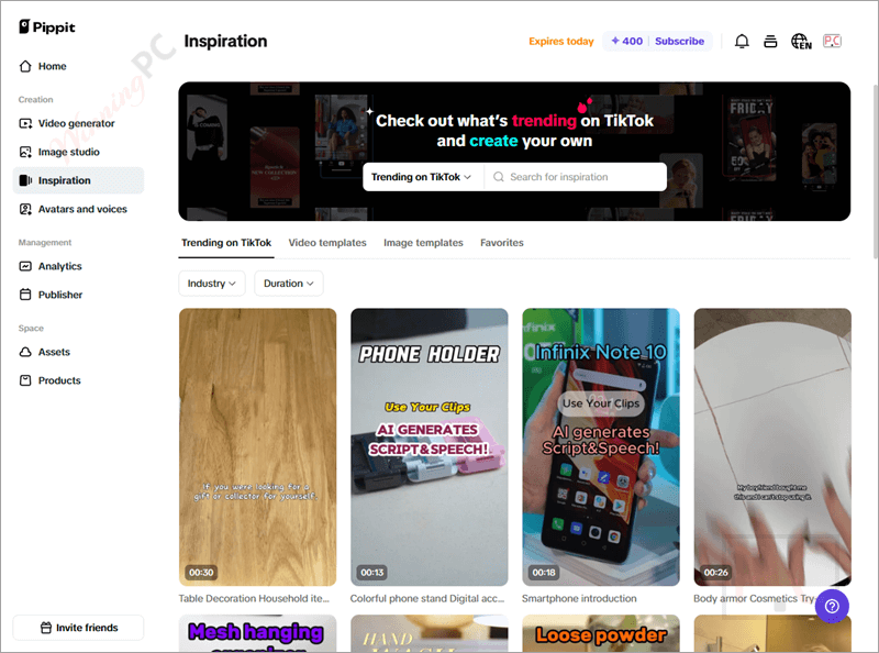 inspiration pippit ai inspiration pippit ai