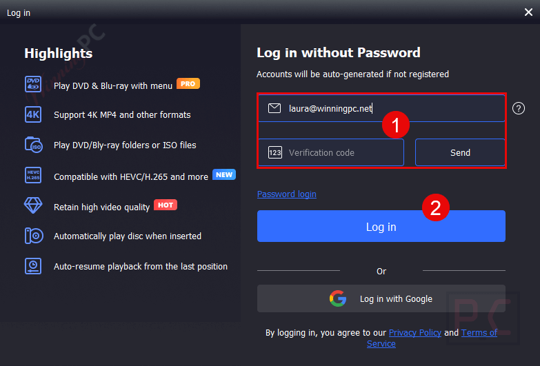 login tipard blu ray player free login tipard blu ray player free