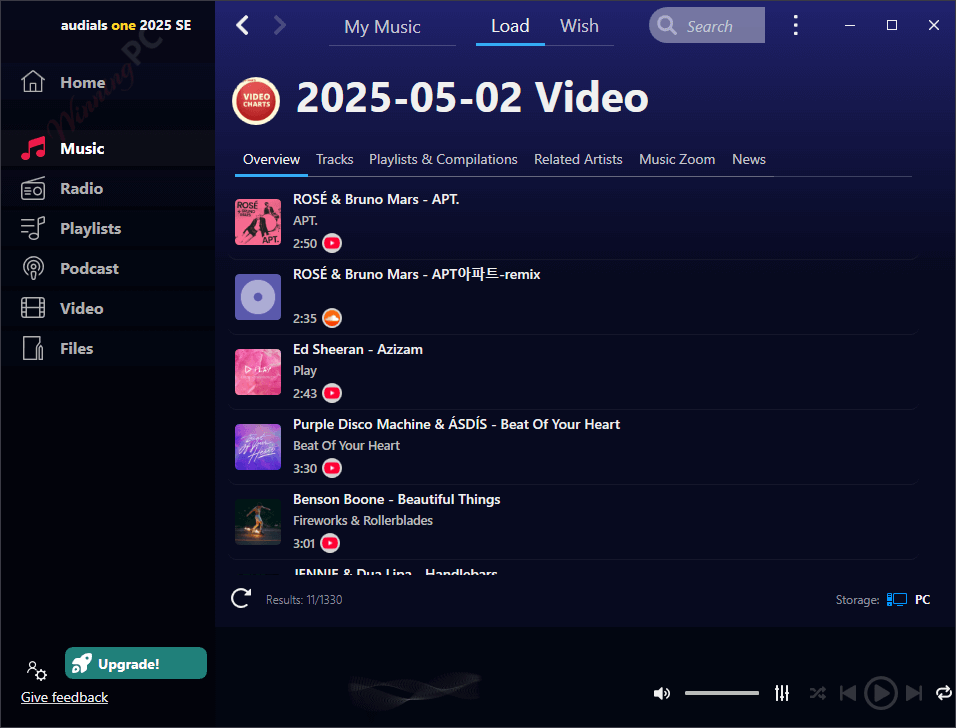 playlist audials one 2025 playlist audials one 2025