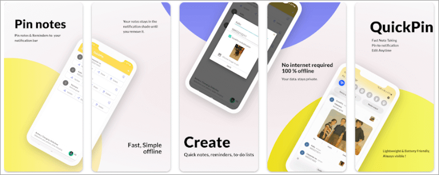 Android App Giveaway: QuickPin - Fast Notes Reminder