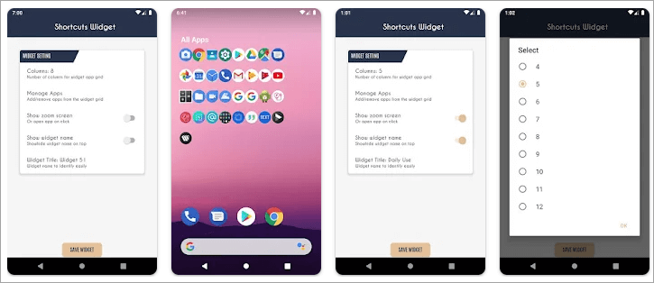 Android App Giveaway: Shortcuts widget