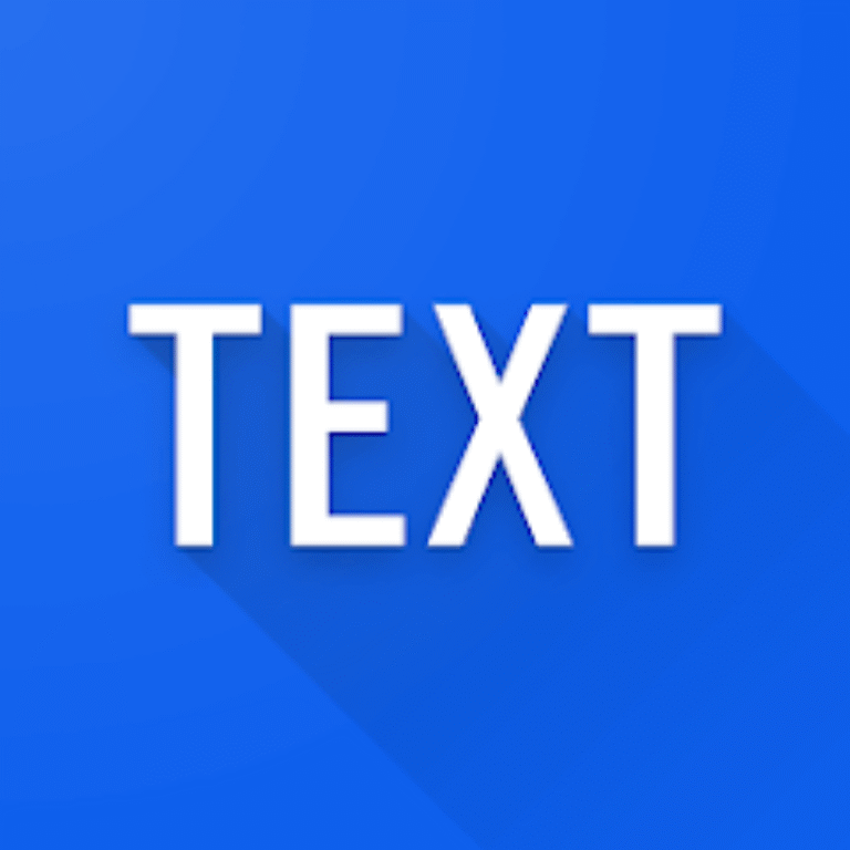 Simple text widget