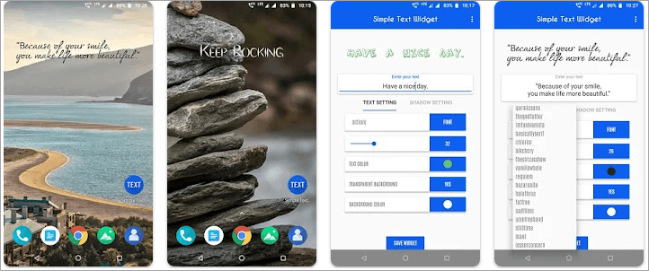 simple text widget simple text widget