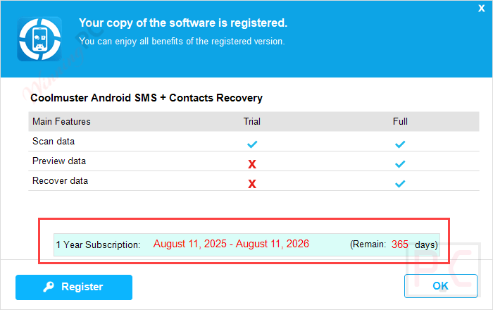 subscription coolmuster android sms contacts recovery free subscription coolmuster android sms contacts recovery free