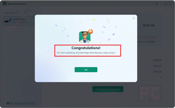 Magic Data Recovery Giveaway 1-Year License Code for Free