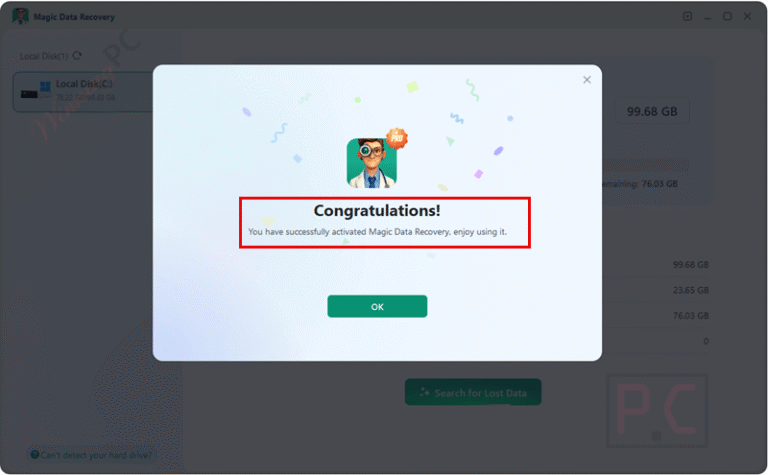 Magic Data Recovery Giveaway 1-Year License Code for Free
