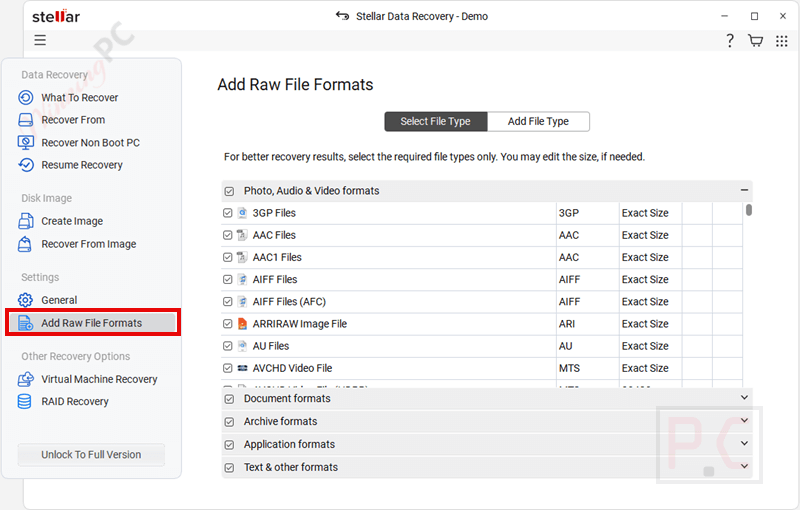 add raw stellar toolkit for data recovery