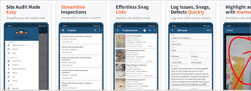 auditbricks site auditing Android App Giveaway: AuditBricks – Site Auditing