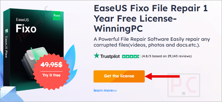 EaseUS Fixo PRO 1年授权