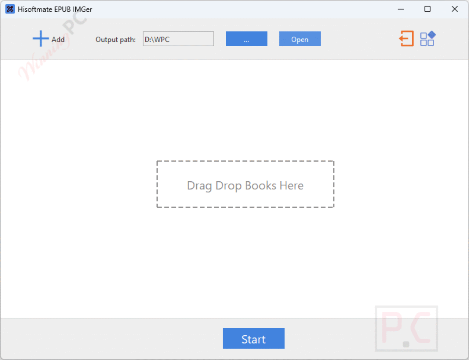 hisoftmate-epub-imger-free-main-screensh