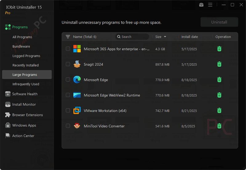 iobit-uninstaller-pro-15-main-screenshot