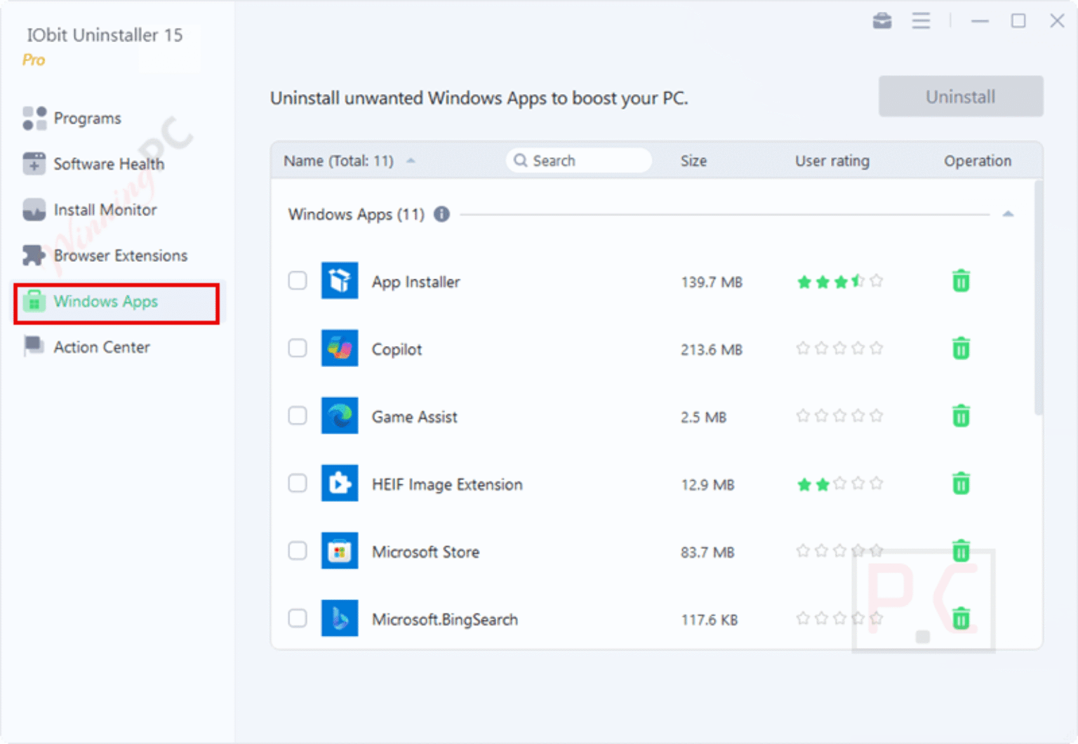 Program Remover IObit Uninstaller 15 PRO Full License Free Download 2026