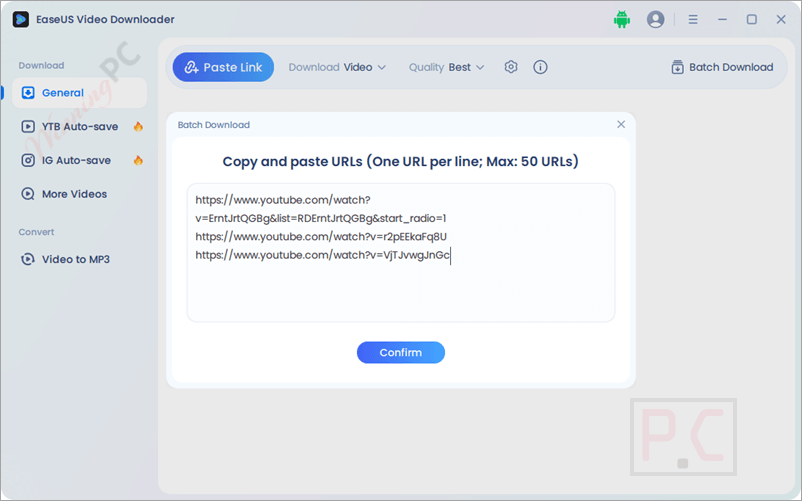 paste link easeus video downloader paste link easeus video downloader