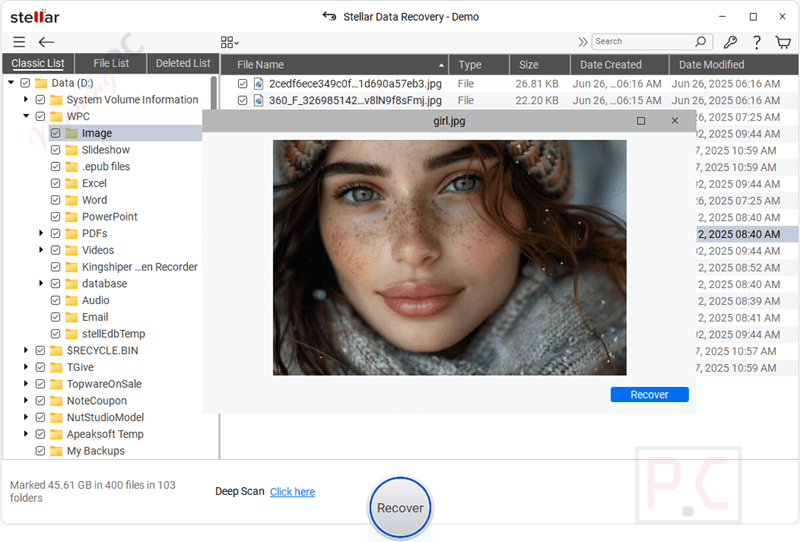 preview stellar toolkit for data recovery