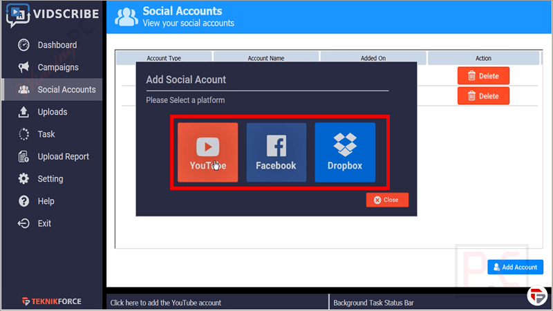 socaial accounts vidscribe ai socaial accounts vidscribe ai