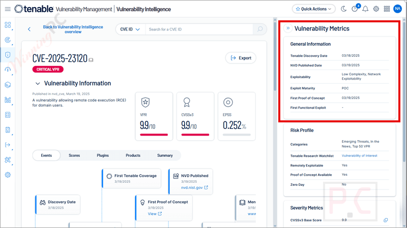 tenable vulnerability management metrics tenable vulnerability management metrics
