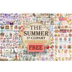The Big Summer Clipart Bundle Giveaway Download