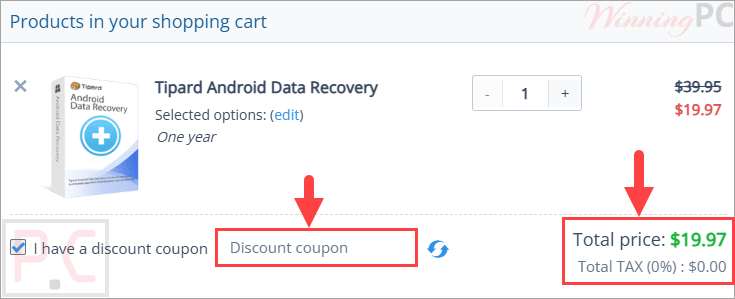 tipard android data recovery coupon code