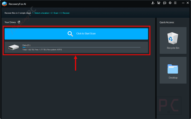 select location recoveryfox ai select location recoveryfox ai
