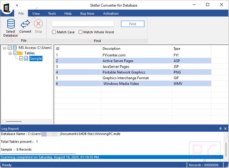 stellar converter for database stellar converter for database