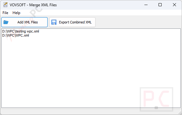 vovsoft merge xml files free key giveaway Vovsoft Merge XML Files