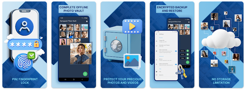 android xproguard photo vault screenshot Android Giveaway: Xproguard Photo Vault