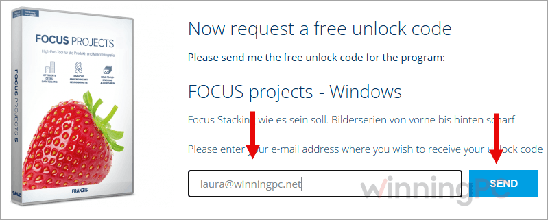 FOCUS projects Giveaway Page