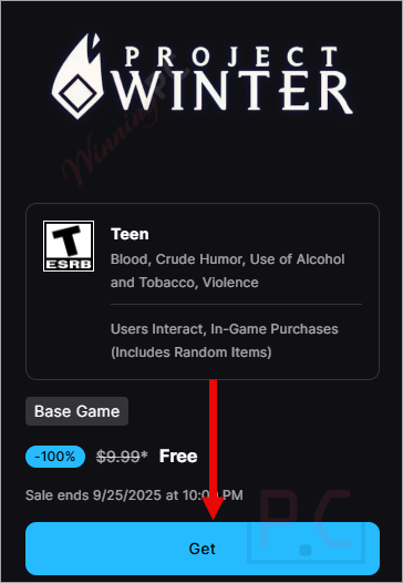 get project winter free get project winter free