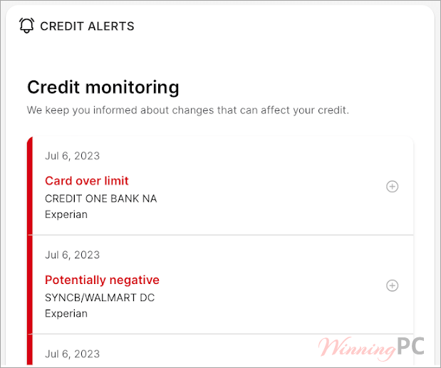 idshield credit alerts