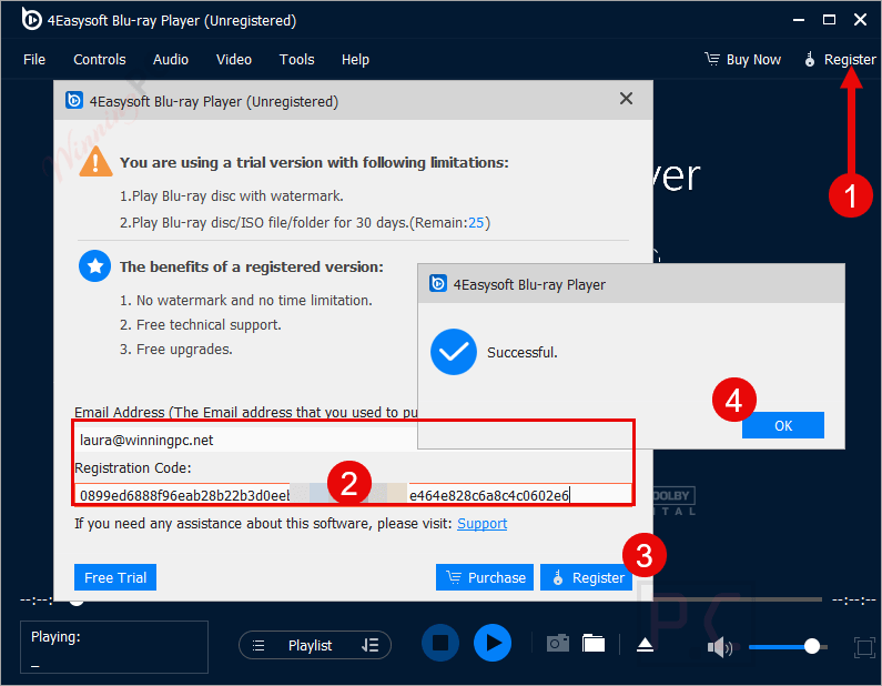 register 4easysoft blu ray player code register 4easysoft blu ray player code