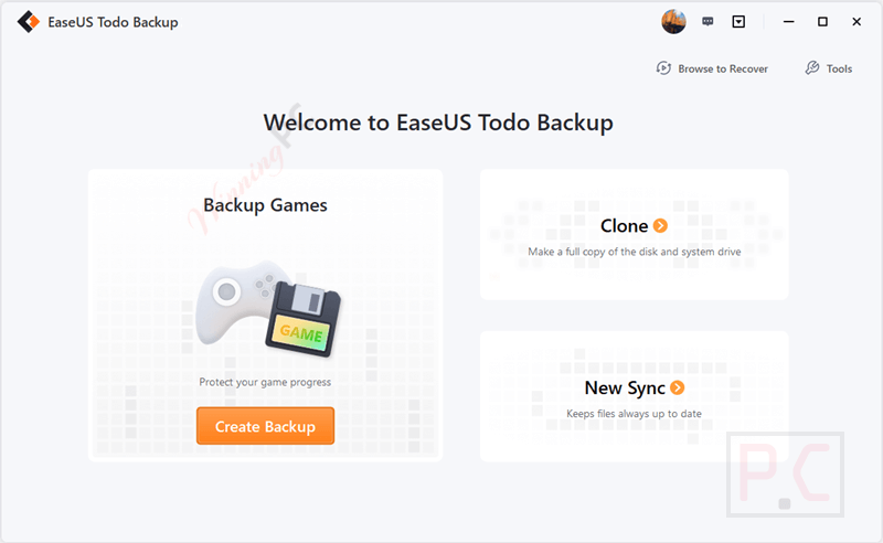 EaseUS Todo Backup Home