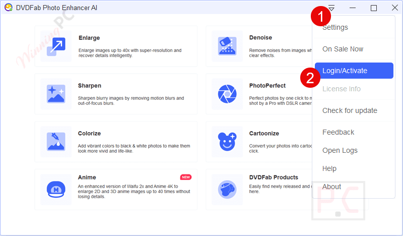 login dvdfab photo enhancer ai free