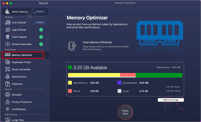 macutil memory optimizer macutil memory optimizer