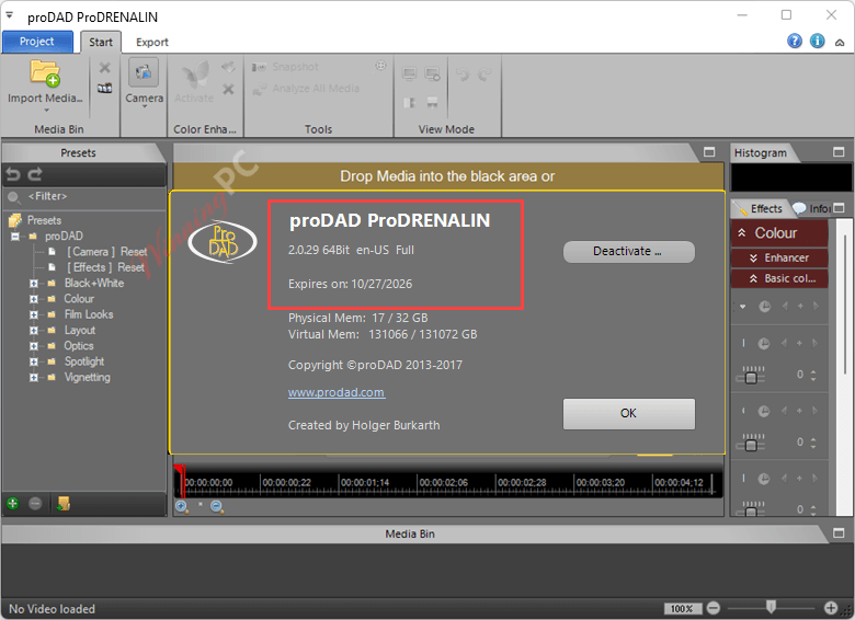 prodrenalin v2 plus full version key download