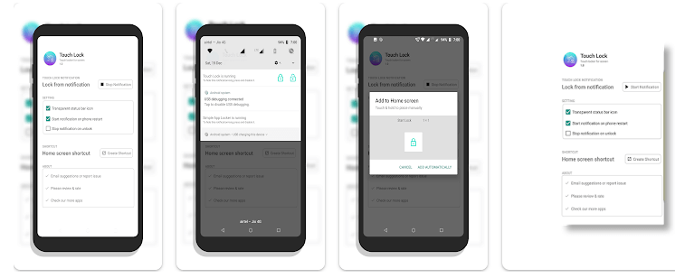 touch lock lock touch screen screenshot Touch Lock – Lock touch screen
